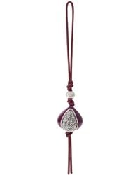 Loewe - Leather Fig Bag Charm - Lyst