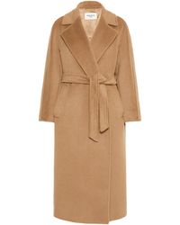 Weekend by Maxmara - Wool-Blend Belted Coat - Lyst