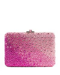 Judith Leiber - Slim Slide Gradient Caviar Clutch Bag - Lyst