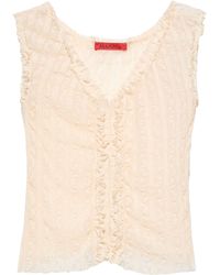 MAX&Co. - Lace Tank Top - Lyst