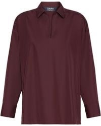 Max Mara - Cotton Poplin Blouse - Lyst