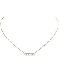 Messika - Move Classique And Diamond Necklace - Lyst