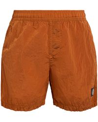 Stone Island - Nylon Metal Swim Shorts - Lyst