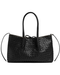 Bottega Veneta - Leather Reversible Pinacoteca Tote Bag - Lyst