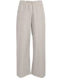 Suzie Kondi - Cotton Stripe Pan Trousers - Lyst