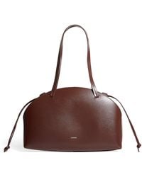 Jil Sander - Medium Leather Curve Shoulder Bag - Lyst