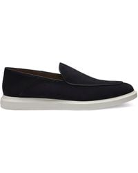 BOSS - Suede Loafers - Lyst