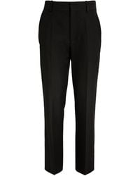 Carven - Wool Straight Trousers - Lyst