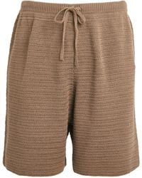 Nanushka - Crocheted Caden Shorts - Lyst