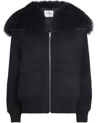 Yves Salomon - Wool-Cashmere Fur-Trim Jacket - Lyst