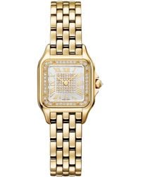 Cartier - Small And Diamonds Panthère De Watch - Lyst