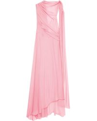 Givenchy - Draped Dress - Lyst