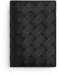 Bottega Veneta - Leather Intrecciato Passport Holder - Lyst