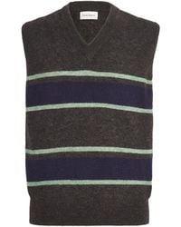 Oliver Spencer - Stripe Graves Sweater Vest - Lyst
