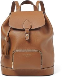 Aspinal of London - Small Leather Hudson Backpack - Lyst