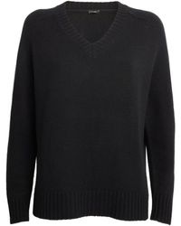 JOSEPH - Open Cashmere V-neck Sweater - Lyst