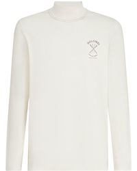 Brunello Cucinelli - Stretch-Silk Rollneck Sweatshirt - Lyst