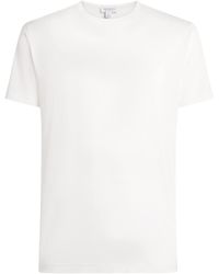 Sunspel - Stretch-Tencel T-Shirt - Lyst