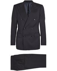 Giorgio Armani - Wool Double-breasted Two-piece Suit - Lyst