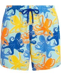 Vilebrequin - Octopus Print Moorise Swim Shorts - Lyst
