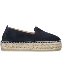 Manebí - Suede Hamptons Double Sole Espadrilles 40 - Lyst
