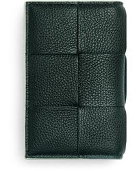 Bottega Veneta - Leather Cassette Flap Wallet - Lyst