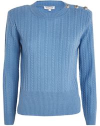 Veronica Beard - Cashmere Cable Knit Alder Sweater - Lyst