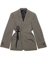 Balenciaga - Wrap Blazer - Lyst