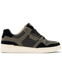 AllSaints - Leather Regan Plus Low-Top Sneakers - Lyst