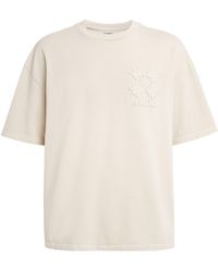 Amiri - Cotton Ma Quad Oversized T-Shirt - Lyst