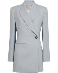 Camilla & Marc - Wool-Blend Asymmetric Gehry Blazer - Lyst