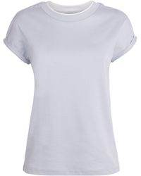 Eleventy - Cotton T-Shirt - Lyst