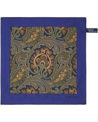Polo Ralph Lauren - Silk Paisley Print Pocket Square - Lyst