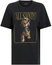 AllSaints - Organic Cotton Pepper T-shirt - Lyst