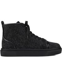 Christian Louboutin - Leather Adolon High-top Sneakers - Lyst