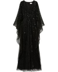 Marina Rinaldi - X Tony Ward Embellished Maxi Dress And Cape - Lyst