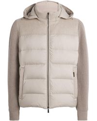 Moorer - Down Allori Hybrid Jacket - Lyst
