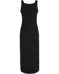 Varley - Cotton Knitted Cusack Midi Dress - Lyst