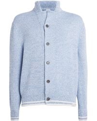 Paul & Shark - Cotton Marled Cardigan - Lyst