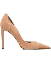 Jimmy Choo - Brigitte 100 Suede Pumps - Lyst