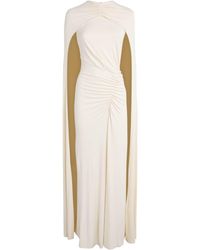 Jonathan Simkhai - Cape Gathered Gown - Lyst