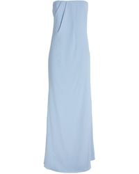 Roland Mouret - Strapless Draped Gown - Lyst