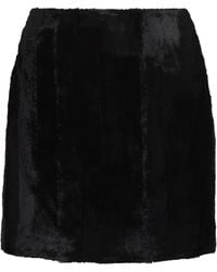 Blazé Milano - Faux Fur Coci Mini Skirt - Lyst