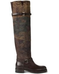 Ralph Lauren - Leather Waylon Scenic Boots - Lyst