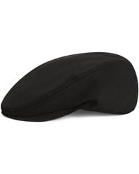 Dolce & Gabbana - Virgin Wool Flat Cap - Lyst