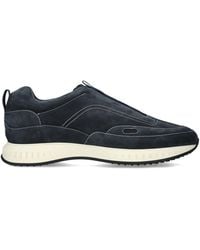 John Lobb - Nubuck Leather Stream Elastic Sneakers - Lyst