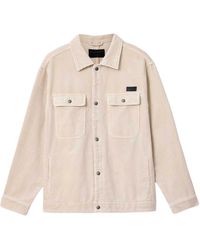 AllSaints - Corduroy Castleford Overshirt - Lyst