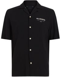 AllSaints - Underground Button-up Shirt - Lyst