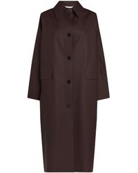 Kassl Editions Rubber Original Below Coat - Brown