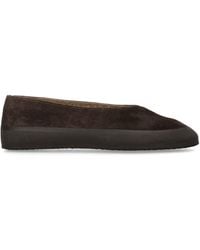 Le Monde Beryl - Suede Apres Ski Flats - Lyst